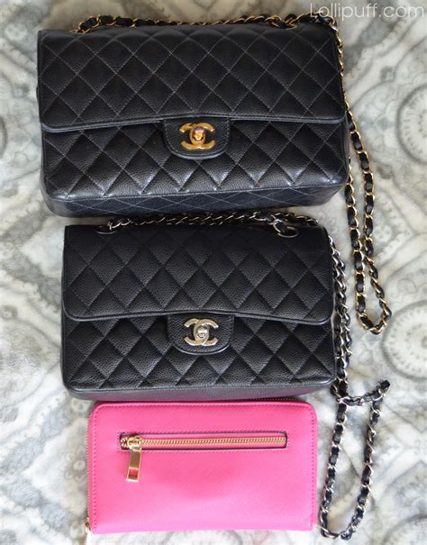 chanel classic small or medium